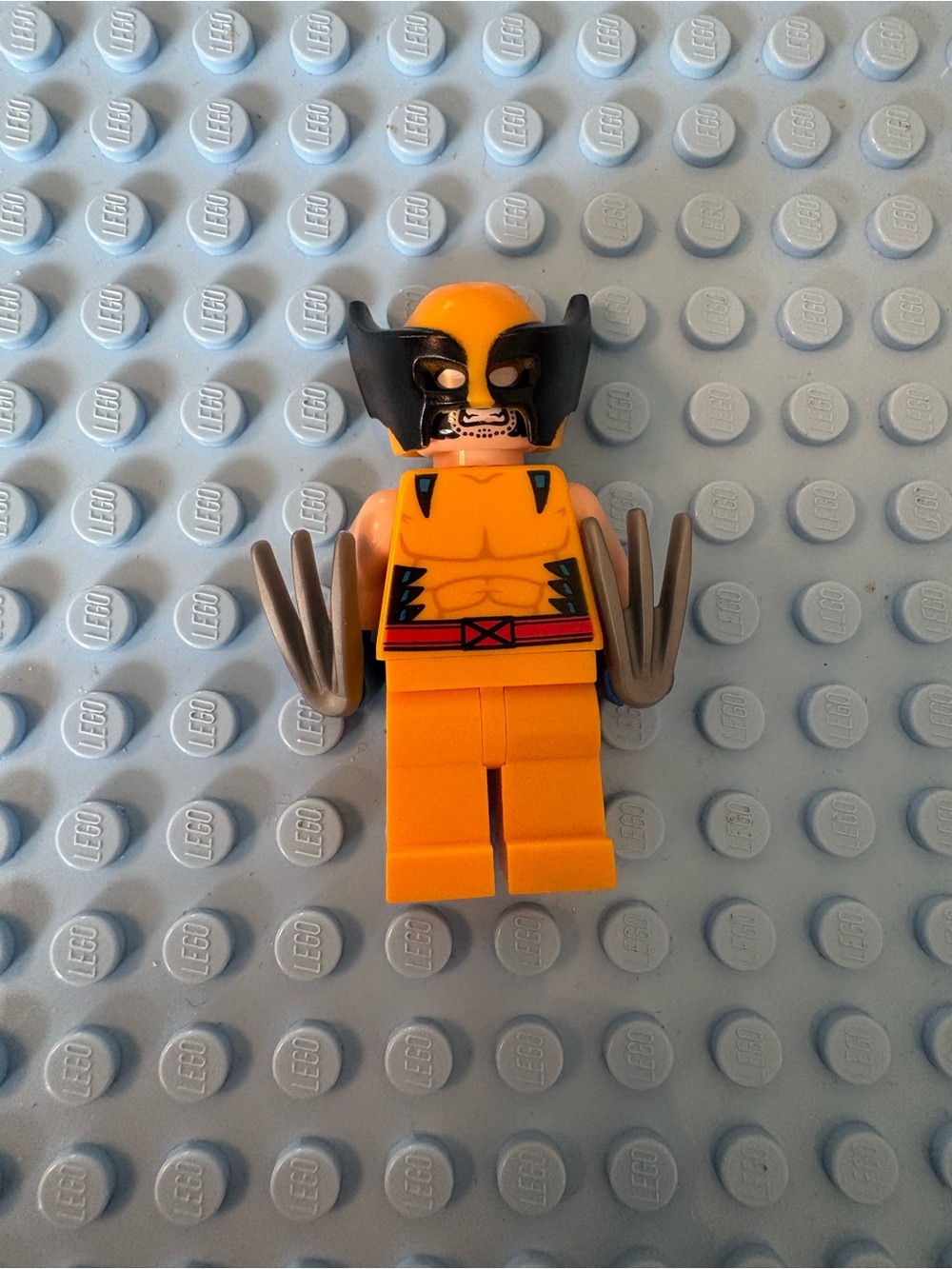 Lego Wolverine Minifigure Marvel Super Heroes X-Men